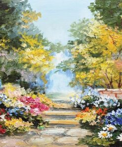 Προεκτυπωμένο Γερμανικό Πάνελ Υπέρυθρης Θέρμανσης KONIGHAUS 600W Trees & Flowers