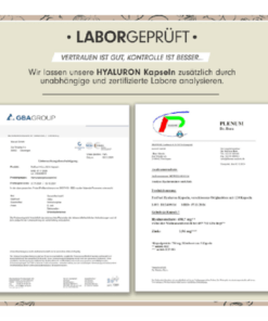 Alternative view of Υαλουρονικό Οξύ 120 Κάψουλες Υψηλή Δόση 500mg +Zinc 1 την Ημέρα